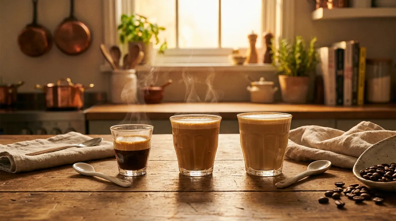 Flat White, Cortado, Macchiato ต่างกันยังไง ทำจากกาแฟแคปซูลได้ไหม