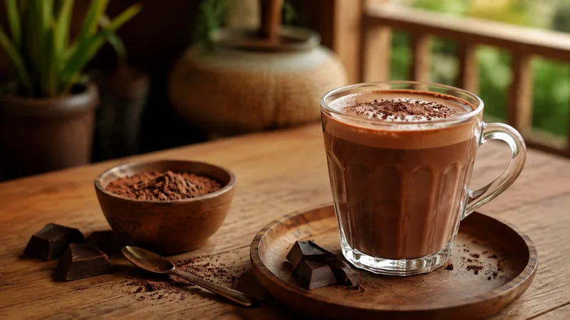 มอคค่าร้อนและเย็นจากกาแฟแคปซูล ใช้โกโก้ผงธรรมดาก็อร่อยได้