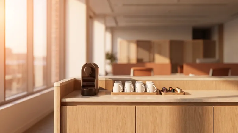 แคปซูลกาแฟสำหรับออฟฟิศและคาเฟ่เล็ก ชงเร็ว ไม่ต้องมีบาริสต้า